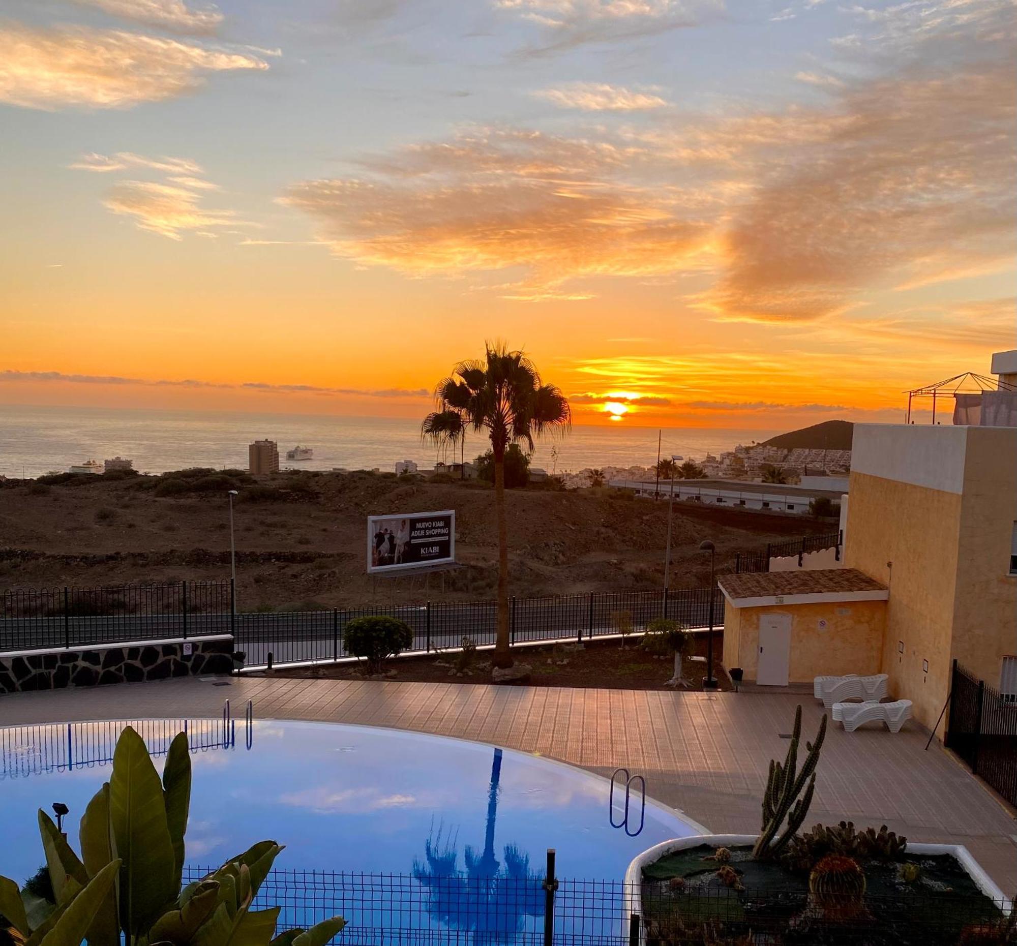 Golden Suite Ocean View & Pool Los Cristianos  Dış mekan fotoğraf